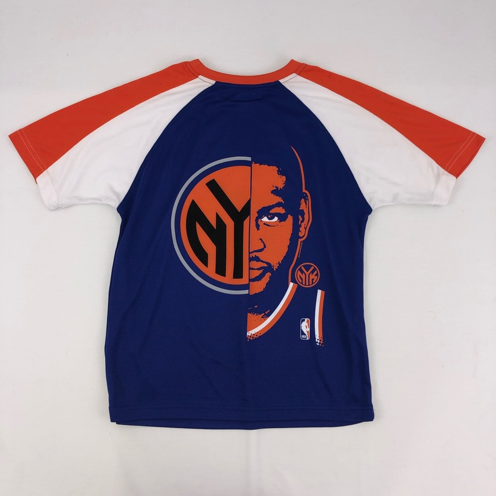 Majestic New York Knicks Carmelo Anthony T Shirt
